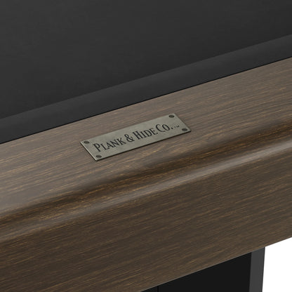 Novato Wood Pool Table - Brushed Walnut Finish