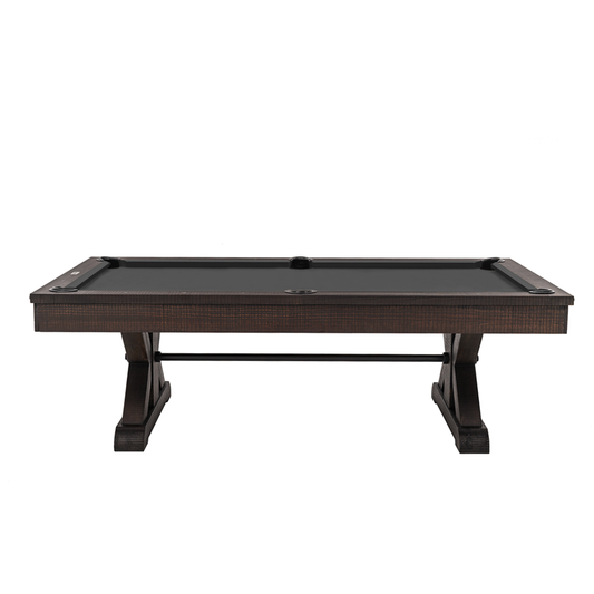 Otis Wood Pool Table - Smokehouse Finish
