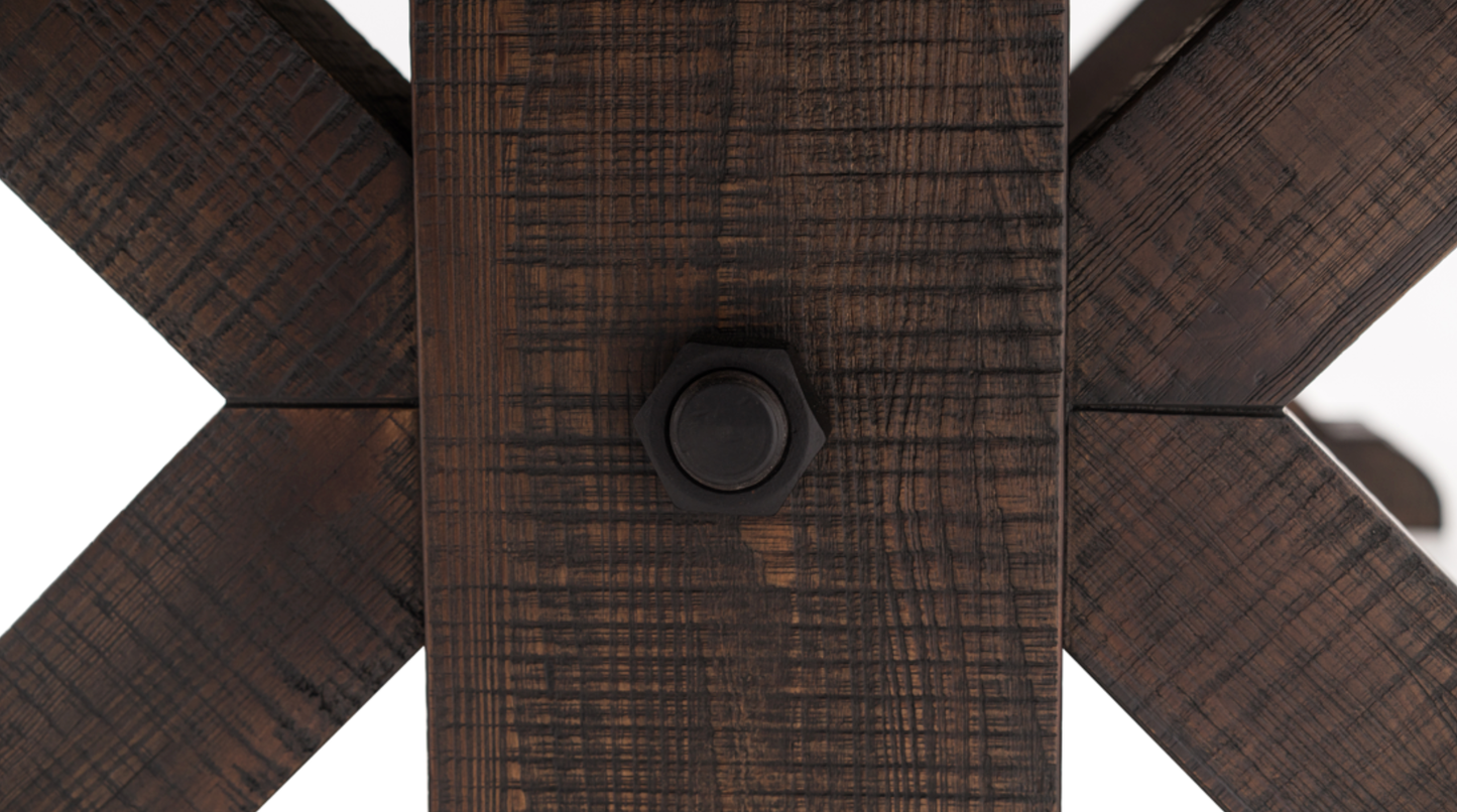 Otis Wood Pool Table - Smokehouse Finish