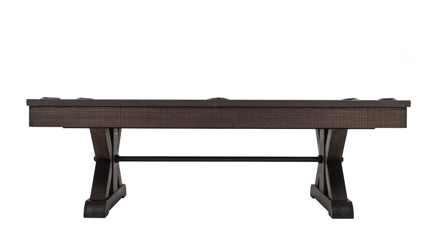 Otis Wood Pool Table - Smokehouse Finish