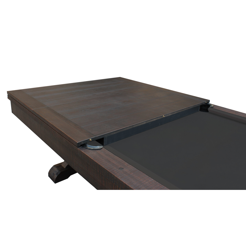 Otis Wood Pool Table - Smokehouse Finish