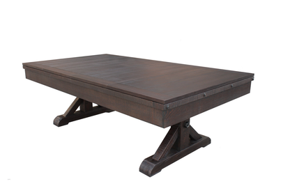 Otis Wood Pool Table - Smokehouse Finish