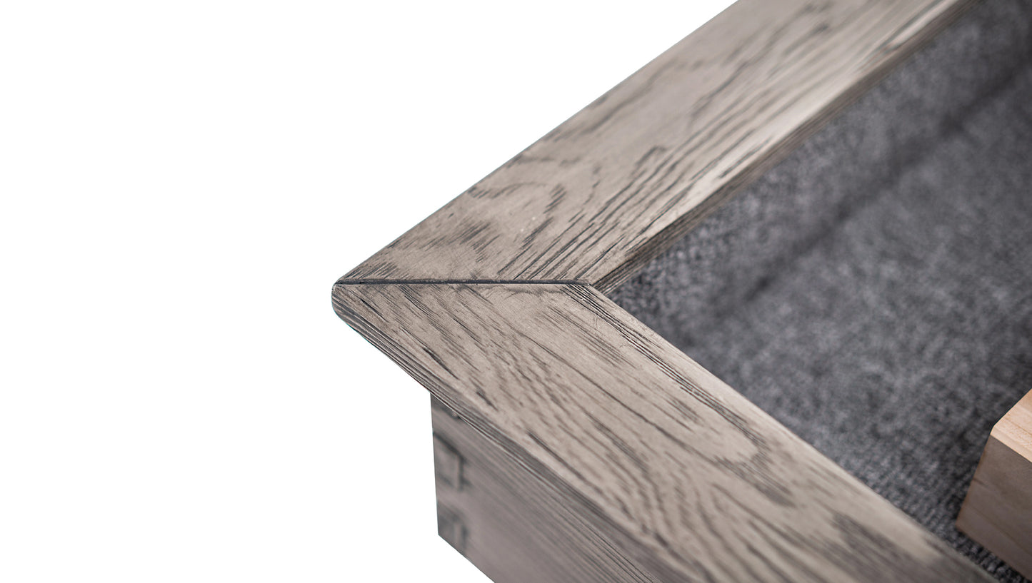 Otis Shuffleboard Table - Weathered Grey
