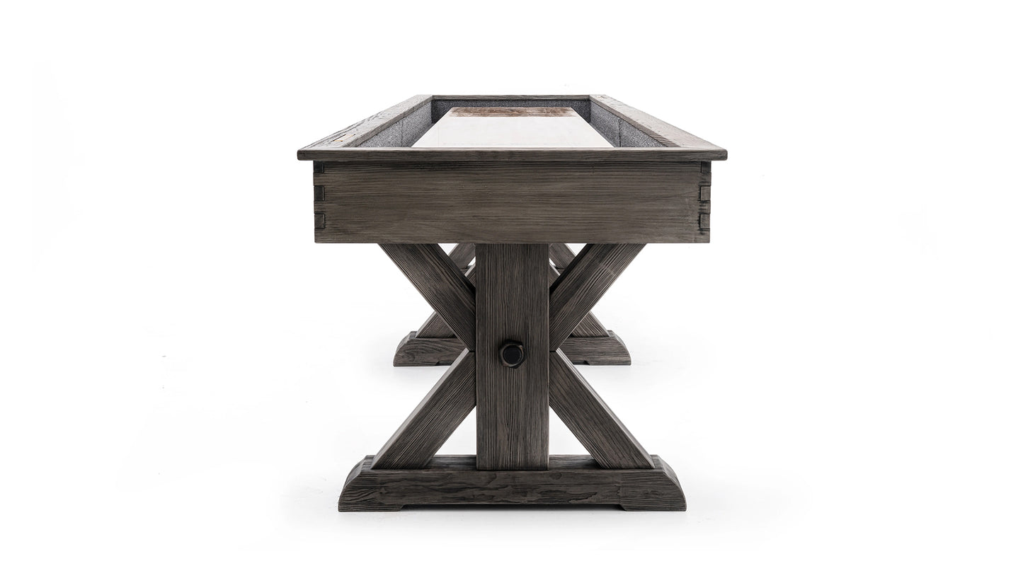 Otis Shuffleboard Table - Weathered Grey