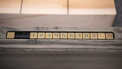 Otis Shuffleboard Table - Weathered Grey