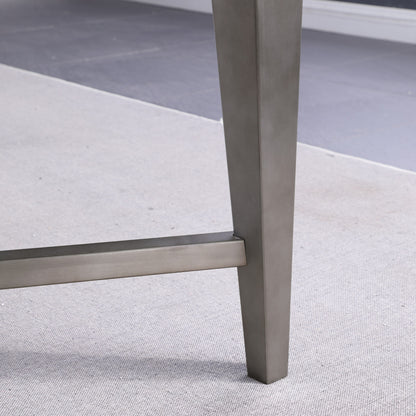 Saxon Steel Slate Pool Table - Gunmetal Grey Finish