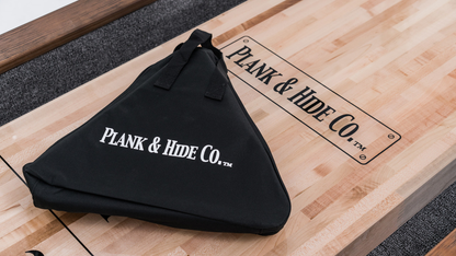 Plank & Hide - Shuffleboard Bowling Pin Set