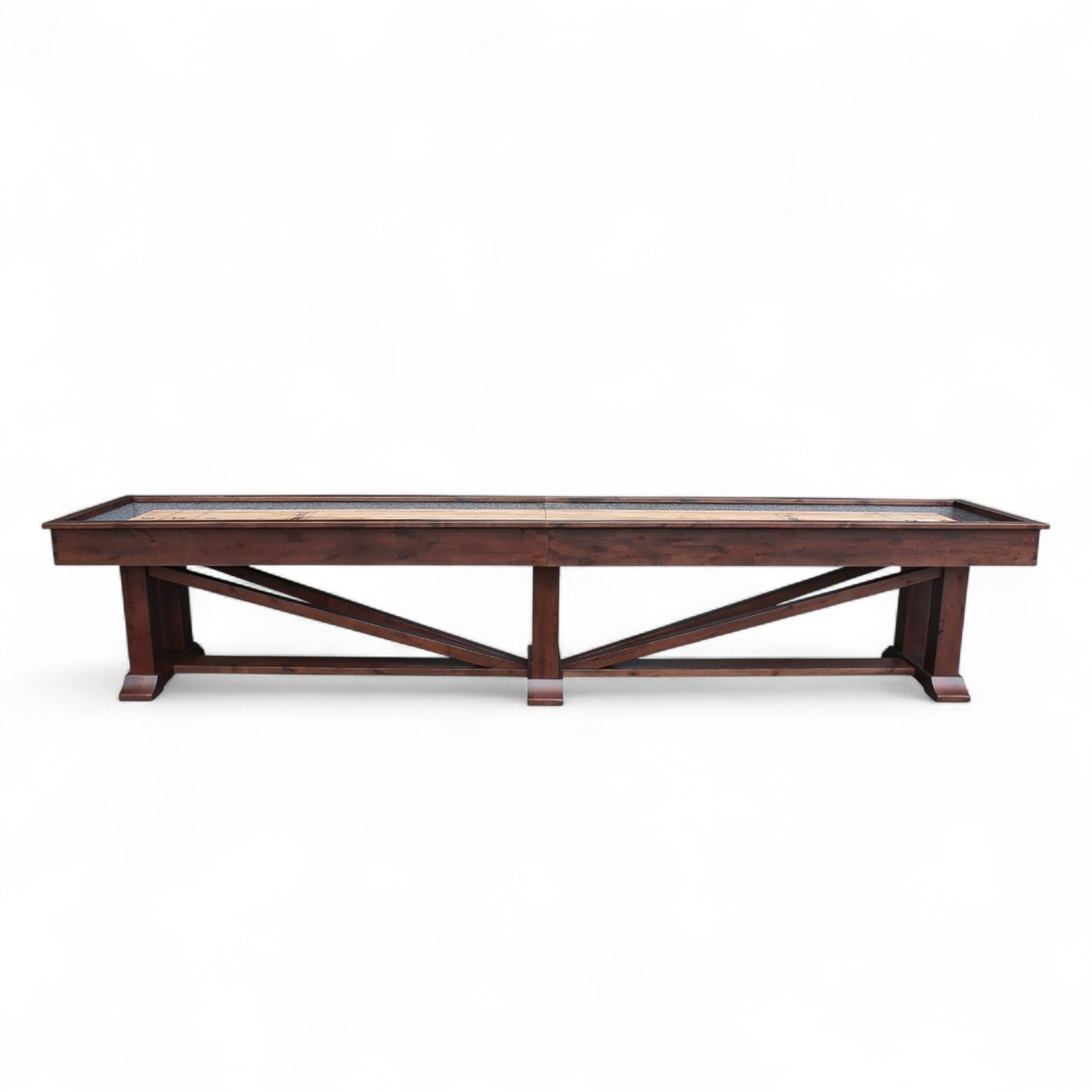 Lucas Shuffleboard Table - Nutmeg finish