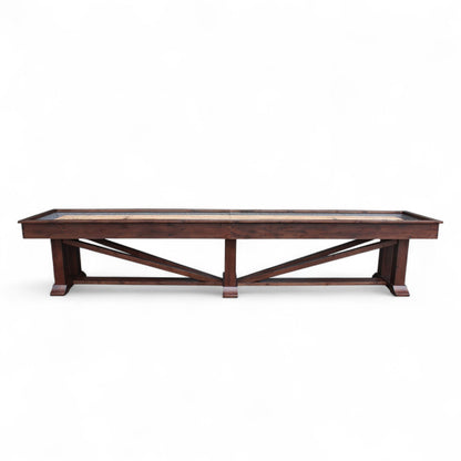 Lucas Shuffleboard Table - Nutmeg finish