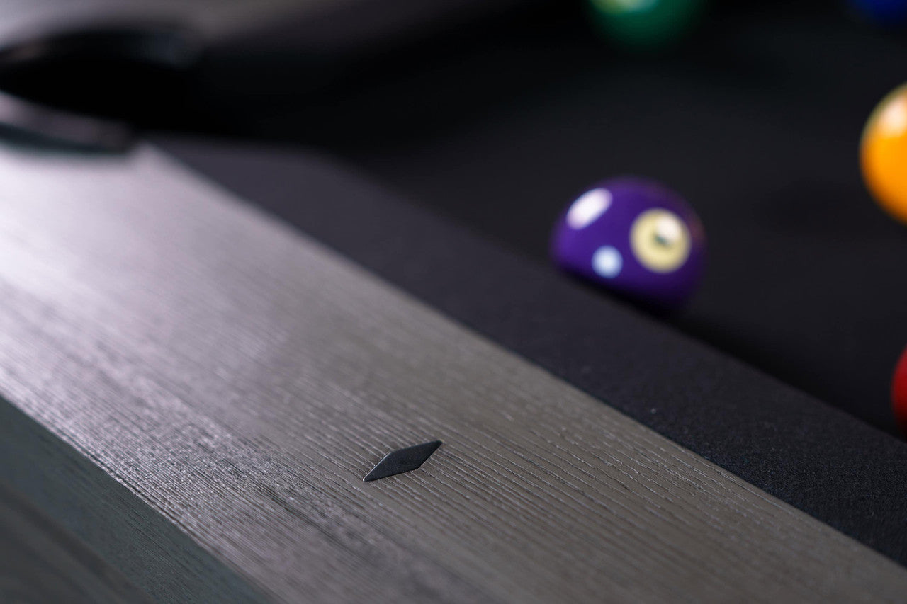 Vancouver Slate Pool Table - Marble Grey Finish
