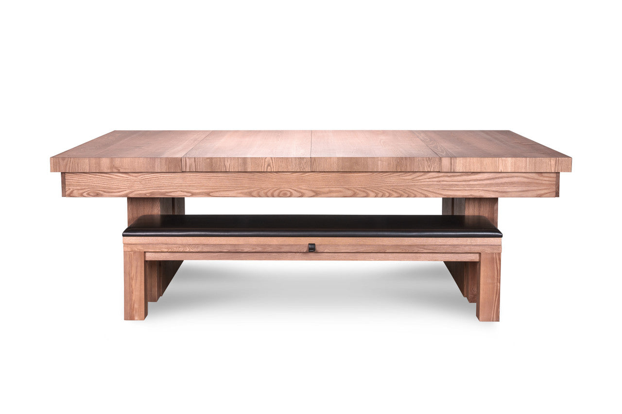Vancouver Slate Pool Table - Honey Ash Finish