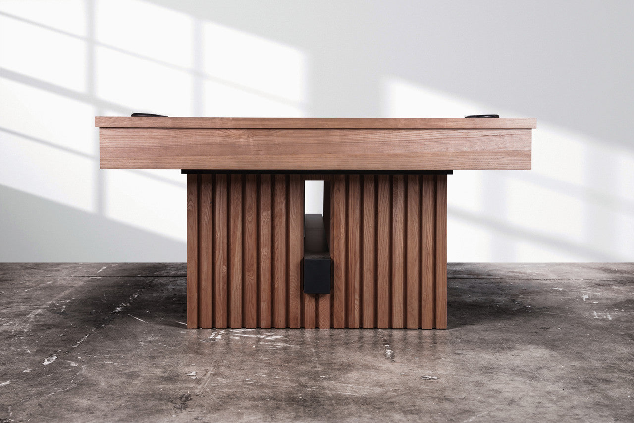 Vancouver Slate Pool Table - Honey Ash Finish