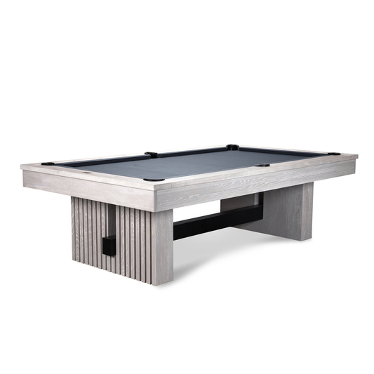 Vancouver Slate Pool Table - White Wash Finish