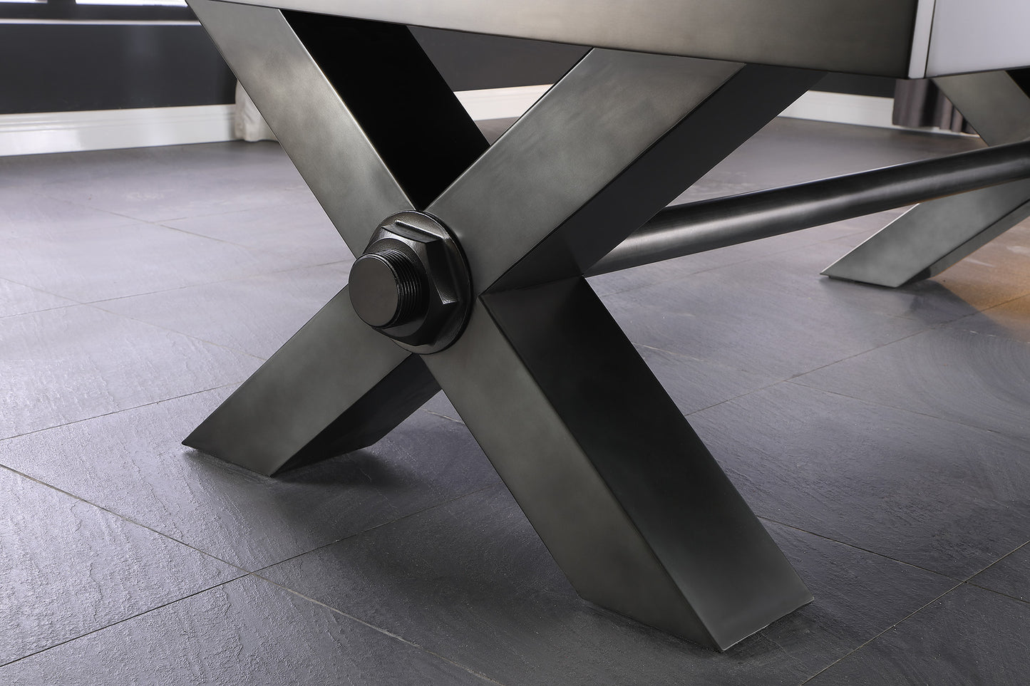 Vox Steel Pool Table - Gunmetal Grey Finish