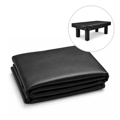 Empire USA Billiard Table Leatherette Cover - (Midnight Black, fitted)