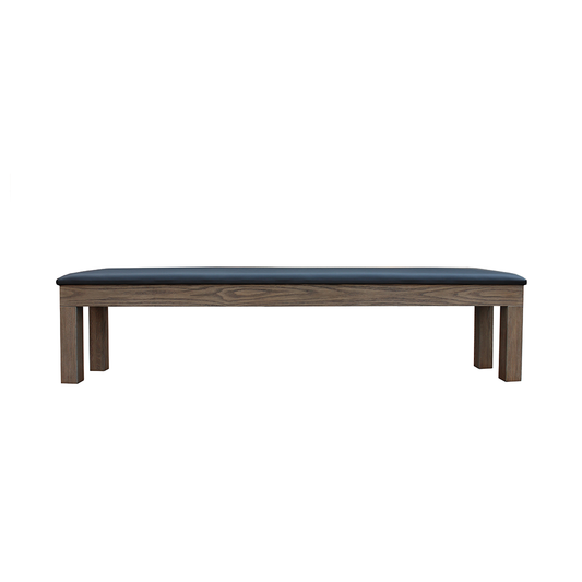 Storage Bench (Cue Rack + Seating Combo) - Wood Finish (4 colors)