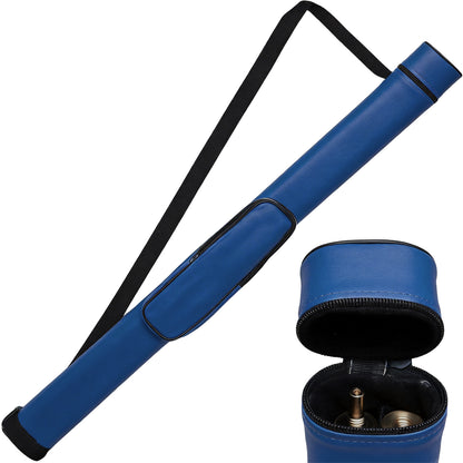 Empire USA - Billiard Pool Cue Hard Case, Holder for 1/2 Cue