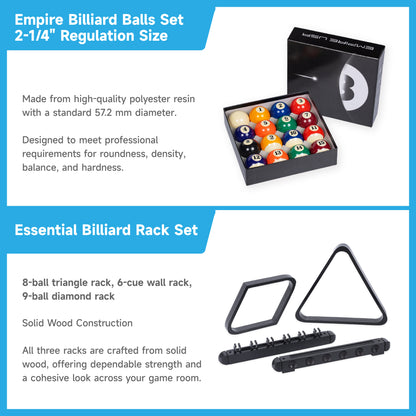 Empire 32 Piece Billiard Accessory Kit