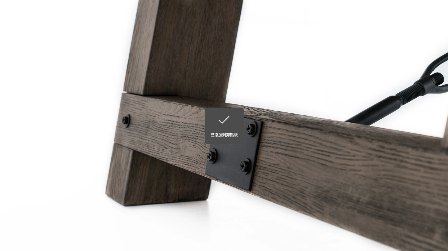 Isaac Wood Pool Table - Silvered Ash Finish