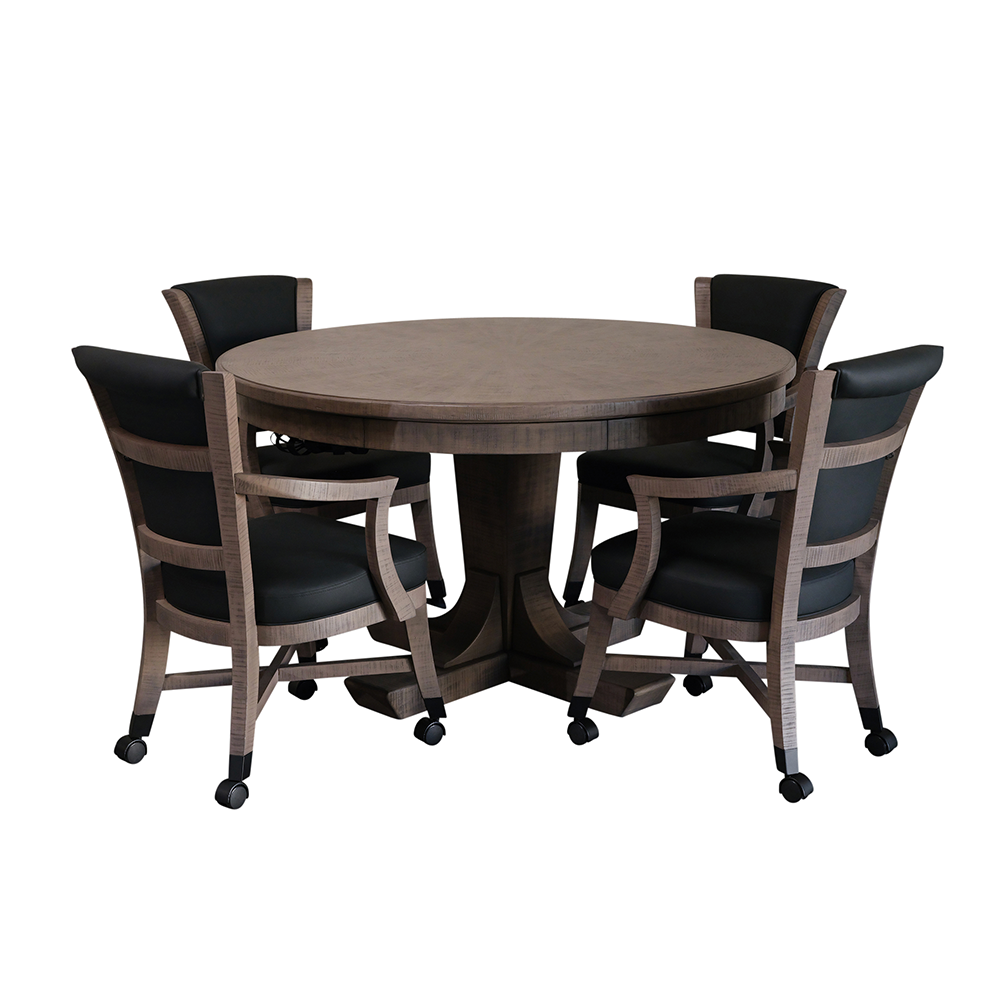 Kai Poker Table, Bumper Pool Table, Dining Table 3 in 1