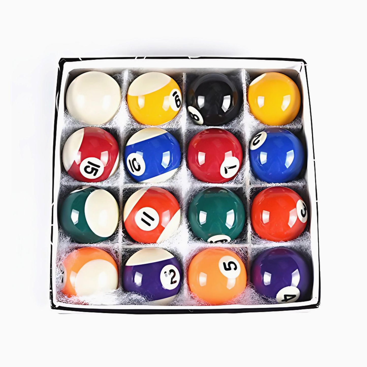 Empire USA Mini Pool Balls Set (1.5 in) w/ Triangle Rack