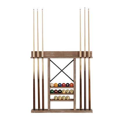 Nixon Billiards Hunter Wall Cue Rack (4 finish color)