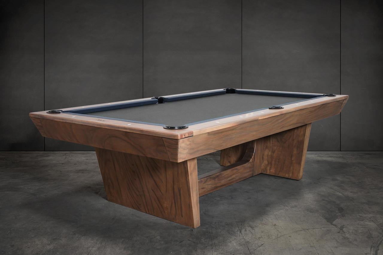 Kai Slate Billiard Pool Table in Walnut Finish