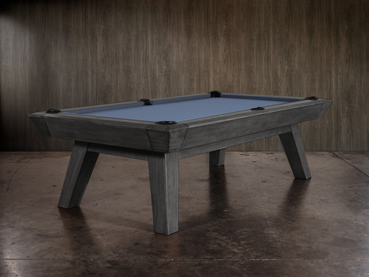 Desyn Slate Pool Table - Grayson Gray Finish