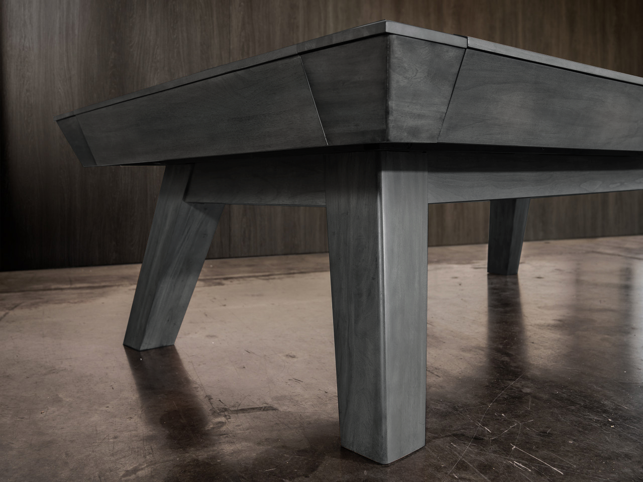 Desyn Slate Pool Table - Grayson Gray Finish