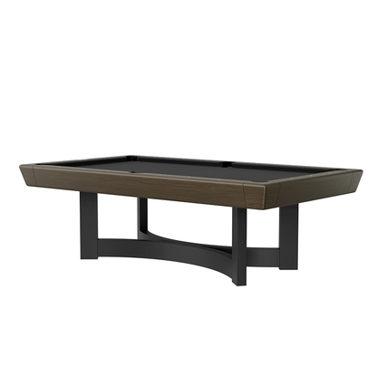 Novato Wood Pool Table - Brushed Walnut Finish