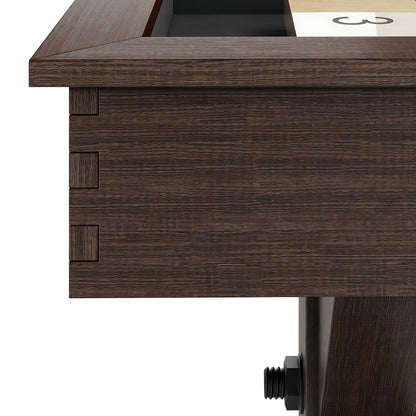 Otis Shuffleboard Table - Smokehouse Finish