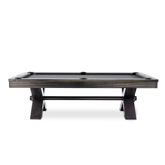 Vox Steel Pool Table - Gunmetal Grey Finish