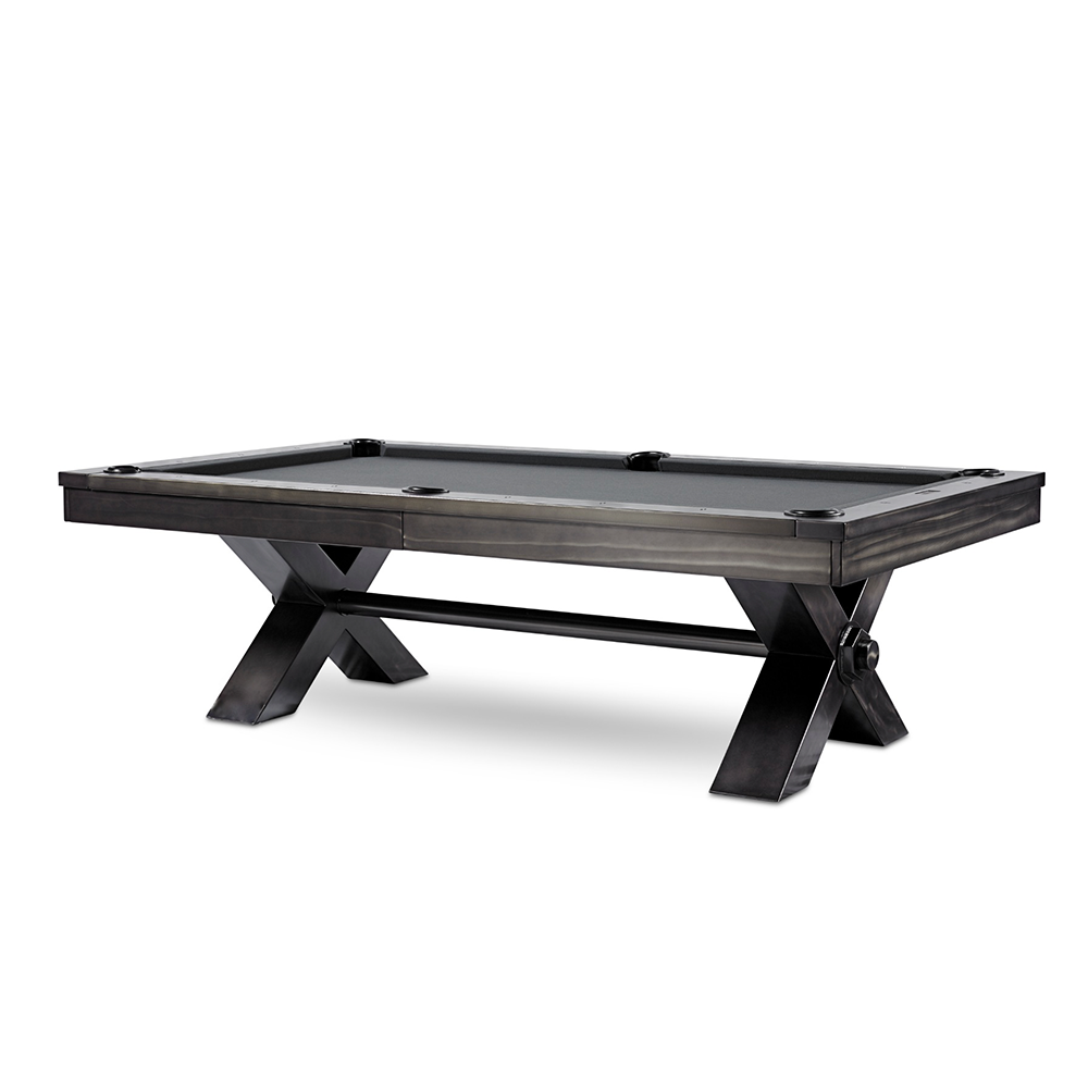 Vox Steel Pool Table - Gunmetal Grey Finish