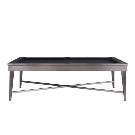 Saxon Steel Slate Pool Table - Gunmetal Grey Finish