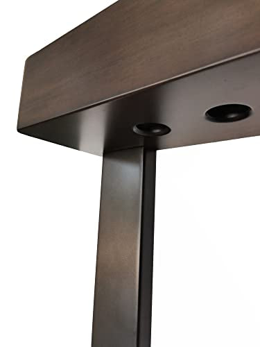 Plank & Hide - Steel/Wood Wall Rack for Voxwood Pool Table