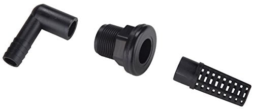 Aquatics 1/2-Inch Bulkhead Fitting Kit Sch40