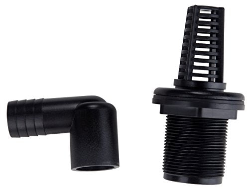 Aquatics 1-Inch Bulkhead Fitting Kit Sch40