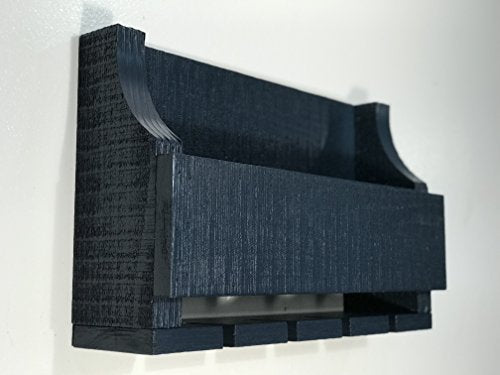 Empire USA - Barnwood Wall Mount Wine Rack (Oceanside Blue)