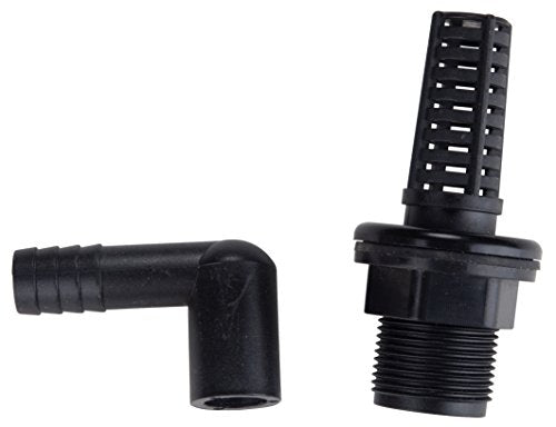 Aquatics 1/2-Inch Bulkhead Fitting Kit Sch40