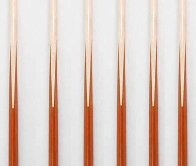 Empire USA 57" 4-Prong House & Bar Billiard Pool Cue Stick (Set of 6)